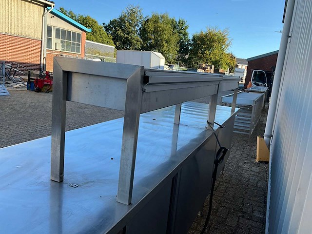 Werktafel met warmhoudkast en warmtebrug - afbeelding 8 van  16
