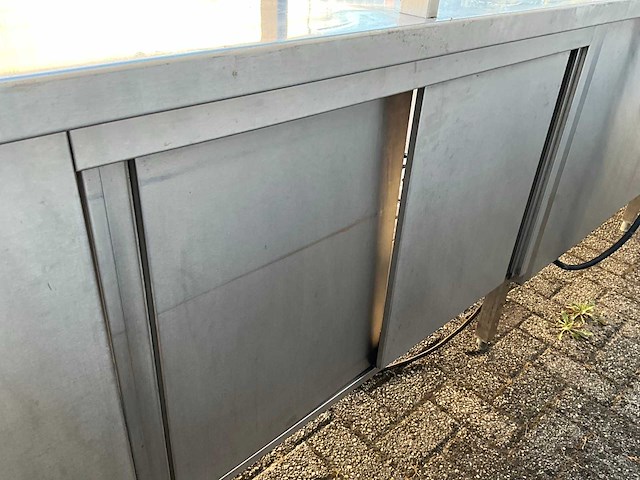 Werktafel met warmhoudkast en warmtebrug - afbeelding 5 van  10