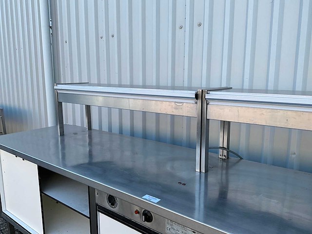 Werktafel met warmhoudkast en warmtebrug - afbeelding 9 van  10