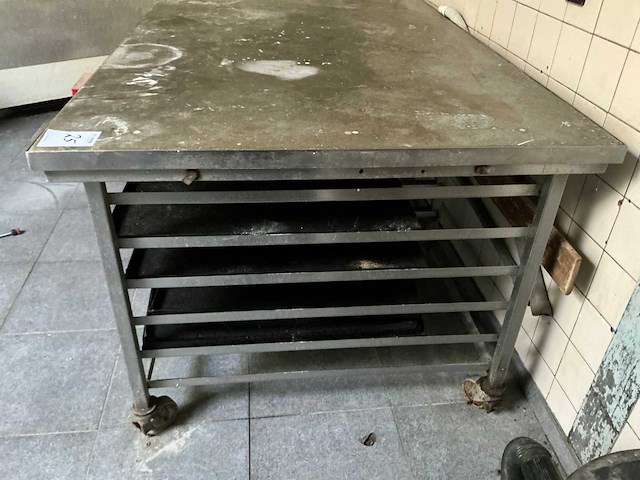 Werktafel rvs - afbeelding 6 van  9