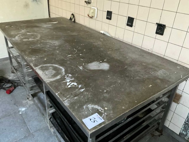 Werktafel rvs - afbeelding 7 van  9