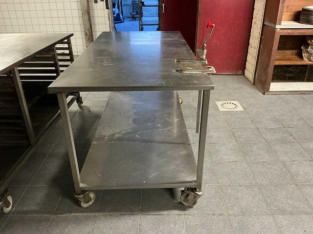 Werktafel rvs - afbeelding 2 van  5
