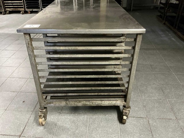 Werktafel rvs - afbeelding 2 van  8