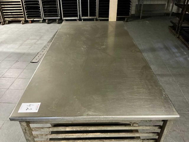 Werktafel rvs - afbeelding 3 van  8