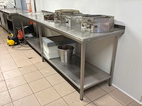 Werktafel rvs - afbeelding 1 van  3