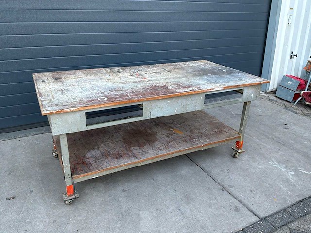Werktafel verrijdbaar - afbeelding 2 van  4
