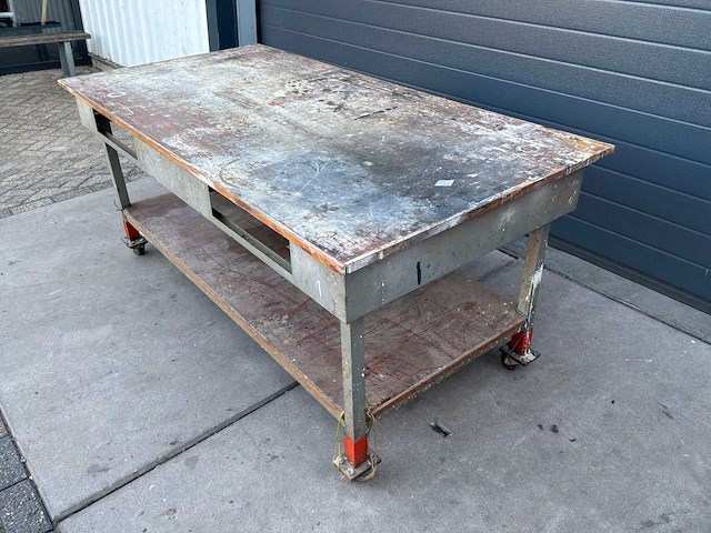Werktafel verrijdbaar - afbeelding 3 van  4
