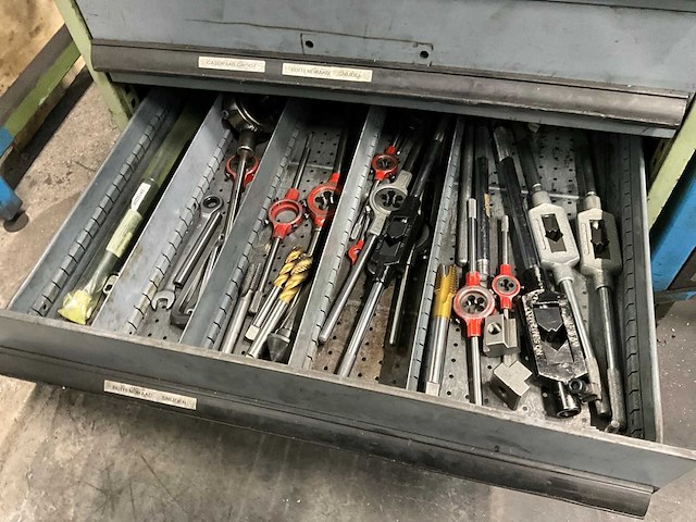 Werktafel voorzien van taparm en ladenkast - afbeelding 14 van  24