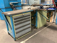 Werktafel voorzien van taparm en ladenkast - afbeelding 18 van  24