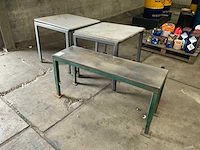 Werktafels (3x)