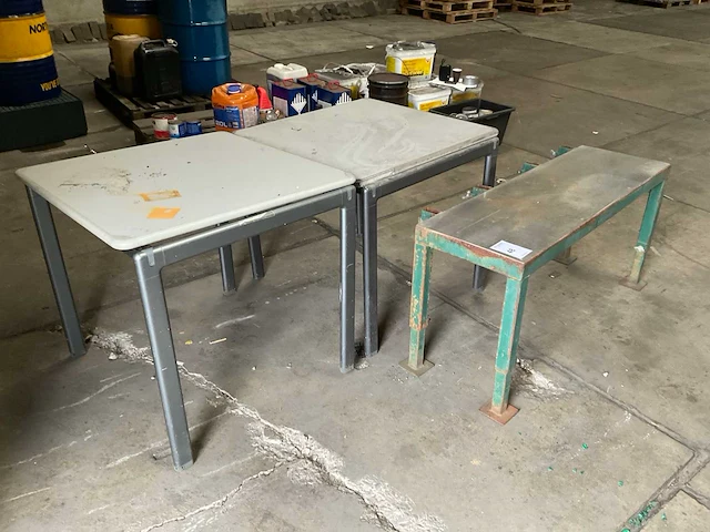 Werktafels (3x) - afbeelding 2 van  6
