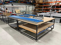 Werktafels met rollerbanen - afbeelding 1 van  7