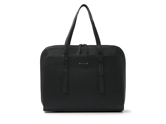Werktas dames voor laptop, documenten en organisatie met rits, dr amsterdam, black, 2025 - afbeelding 1 van  9