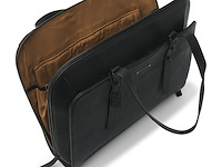 Werktas dames voor laptop, documenten en organisatie met rits, dr amsterdam, black, 2025 - afbeelding 3 van  9