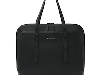 Werktas dames voor laptop, documenten en organisatie met rits, dr amsterdam, black, 2025 - afbeelding 1 van  9