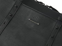 Werktas dames voor laptop, documenten en organisatie met rits, dr amsterdam, black, 2025 - afbeelding 2 van  9