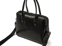 Werktas voor dames, laptoptas, multifunctioneel met schouderriem, dr amsterdam, black, 2025 - afbeelding 2 van  5