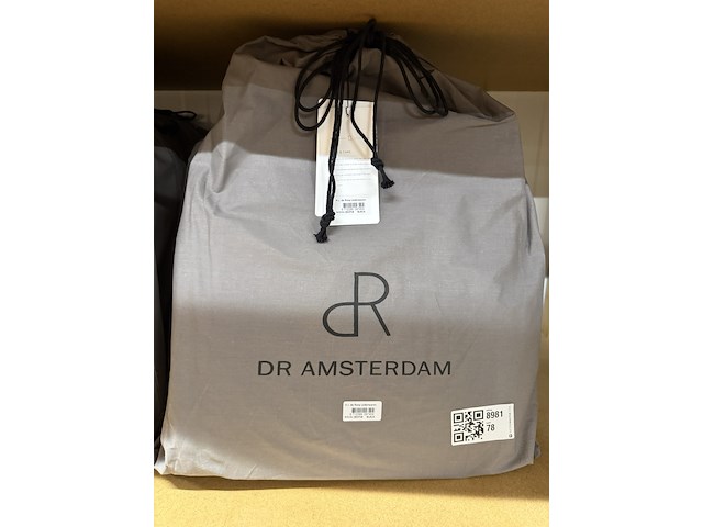 Werktas voor dames, laptoptas, multifunctioneel met schouderriem, dr amsterdam, black, 2025 - afbeelding 5 van  5