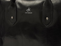 Werktas voor dames, laptoptas, multifunctioneel met schouderriem, dr amsterdam, black, 2025 - afbeelding 3 van  5