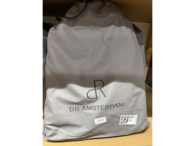 Werktas voor dames, laptoptas, multifunctioneel met schouderriem, dr amsterdam, black, 2025 - afbeelding 5 van  5