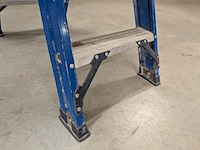 Werktrap 2x 3 treeds met bordes - afbeelding 5 van  6