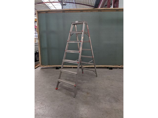 Werktrap 2x 7 treeds - afbeelding 2 van  9