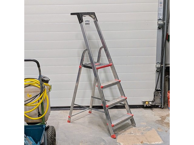 Werktrap 3-treeds met bordes, altrex, lima - afbeelding 1 van  4