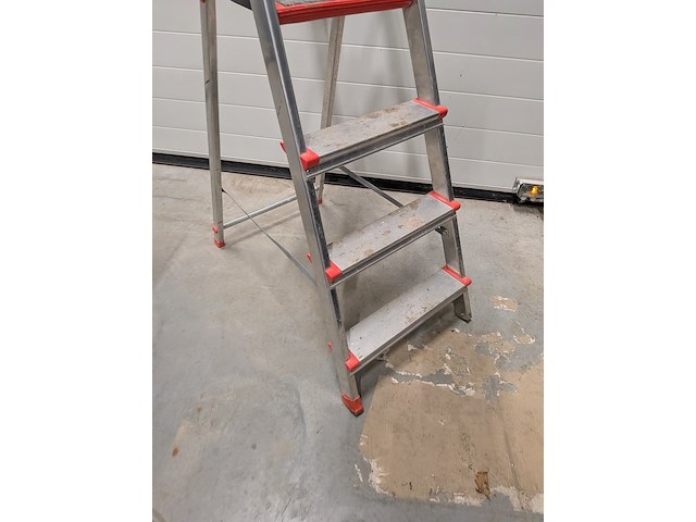 Werktrap 3-treeds met bordes, altrex, lima - afbeelding 2 van  4