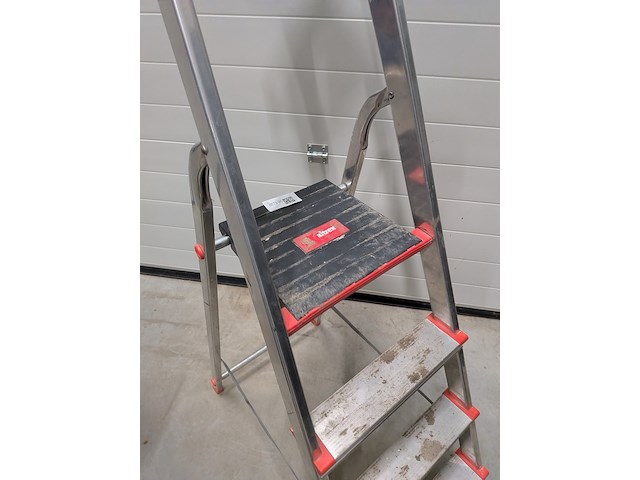 Werktrap 3-treeds met bordes, altrex, lima - afbeelding 3 van  4