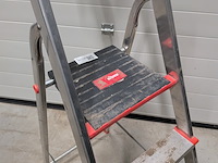 Werktrap 3-treeds met bordes, altrex, lima - afbeelding 3 van  4