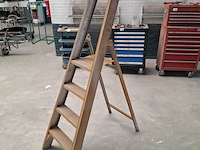 Werktrap 3 treeds met bordes - afbeelding 3 van  3