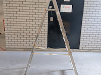 Werktrap 6 treeds met bordes - afbeelding 3 van  6