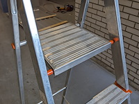 Werktrap 6 treeds met bordes - afbeelding 5 van  6