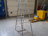 Werktrap 6 treeds met bordes - afbeelding 6 van  6