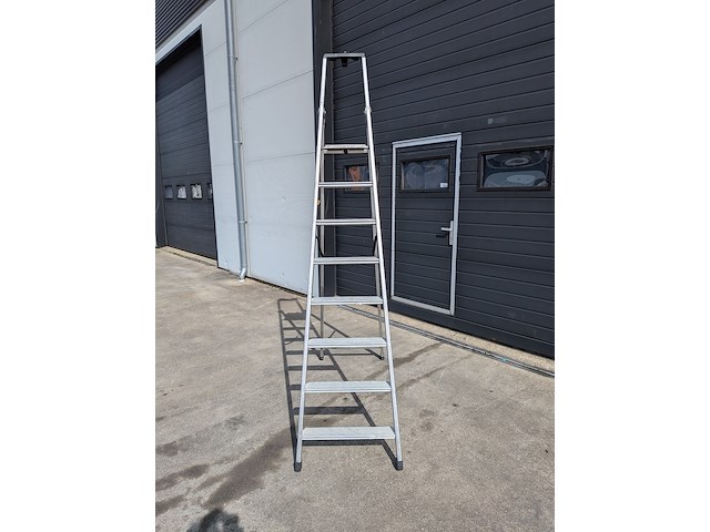 Werktrap 7-treeds met bordes, kelfort, sp-8 - afbeelding 3 van  8