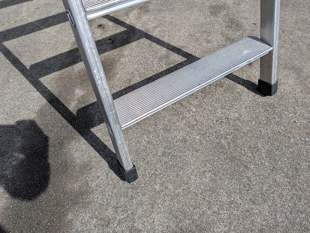 Werktrap 7-treeds met bordes, kelfort, sp-8 - afbeelding 4 van  8