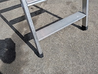 Werktrap 7-treeds met bordes, kelfort, sp-8 - afbeelding 4 van  8