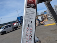 Werktrap 7-treeds met bordes, kelfort, sp-8 - afbeelding 7 van  8