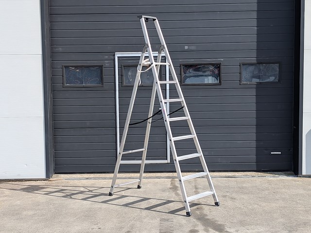 Werktrap 7-treeds met bordes - afbeelding 1 van  6