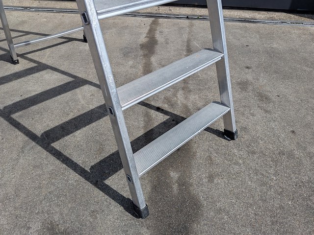 Werktrap 7-treeds met bordes - afbeelding 3 van  6