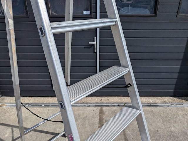 Werktrap 7-treeds met bordes - afbeelding 4 van  6