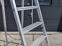 Werktrap 7-treeds met bordes - afbeelding 4 van  6