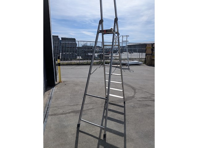 Werktrap 7-treeds met bordes - afbeelding 6 van  6