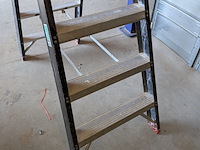 Werktrap, altrex, 2x 5 treeds met bordes - afbeelding 5 van  6