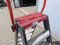 Werktrap, altrex, 2x 5 treeds met bordes - afbeelding 5 van  6