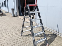 Werktrap, altrex, 2x 5 treeds met bordes - afbeelding 3 van  5