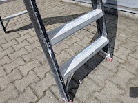 Werktrap altrex, 2x 7 treeds met bordes - afbeelding 4 van  4