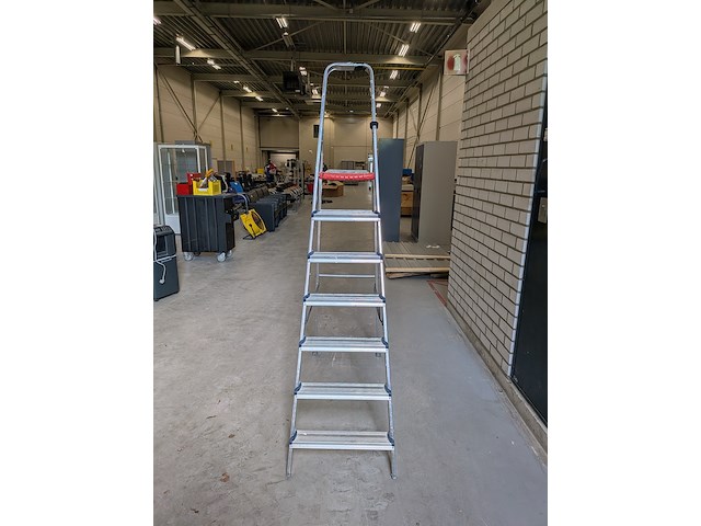 Werktrap altrex, 6 treeds met bordes - afbeelding 3 van  7