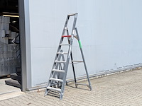 Werktrap altrex, 6 treeds met bordes - afbeelding 1 van  6