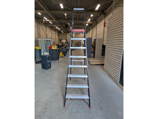 Werktrap altrex, 7 treeds met bordes - afbeelding 2 van  7